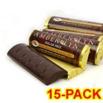 Amber Lyn Sugar Free Dark Chocolate Cocoa Nibs Candy Bar, 15/pk logo