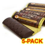 Amber Lyn Sugar Free Dark Chocolate Orange Candy Bar, 5/pk logo