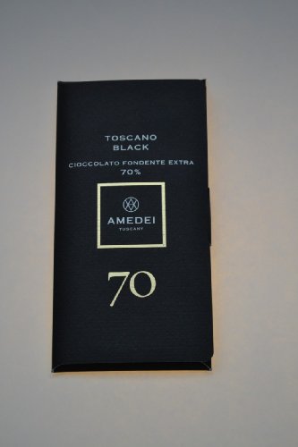 Amedei Toscano Black 70% Chocolate Bar logo