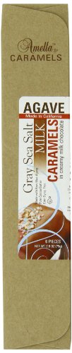 Amella Gray Sea Salt Caramels In Milk Chocolate, 2.80 Ounce logo