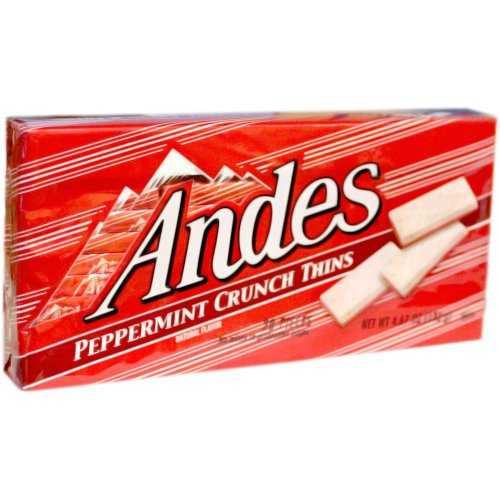 Andes Peppermint Crunch Thins, 3 Boxes, 28 Pcs In Each logo