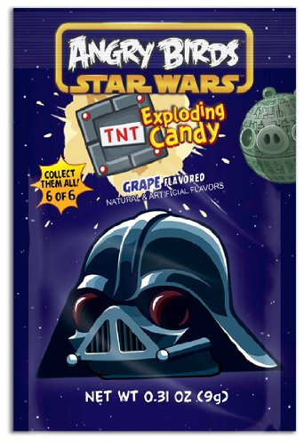 Angry Birds Star Wars Exploding Candy Grape logo