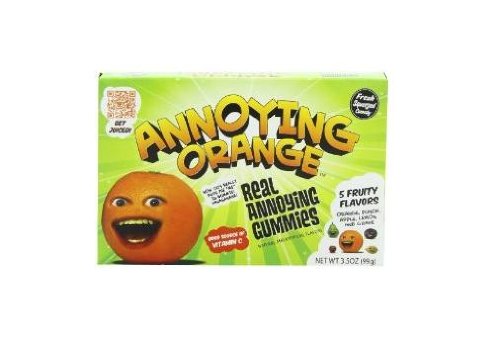 Annoying Orange Gummies (3.5 Oz Theater Boxes) 3 Pack logo