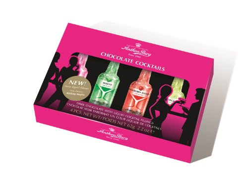 Anthon Berg Chocolate Cocktails Box, Four Pieces, 2.2 Ounce logo