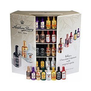 Anthon Berg Chocolate Liqueurs With Original Spirits – 64 Pcs. Gift Box (Pack of 1) logo