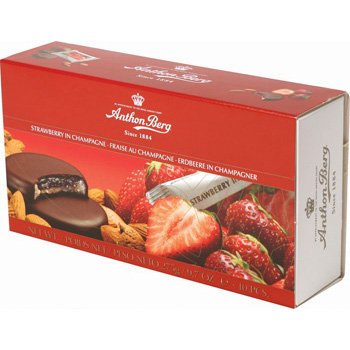 Anthon Berg Strawberry In Champagne, 275 G logo