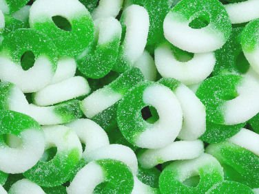 Apple Gummi Rings, 4.5 Lbs logo