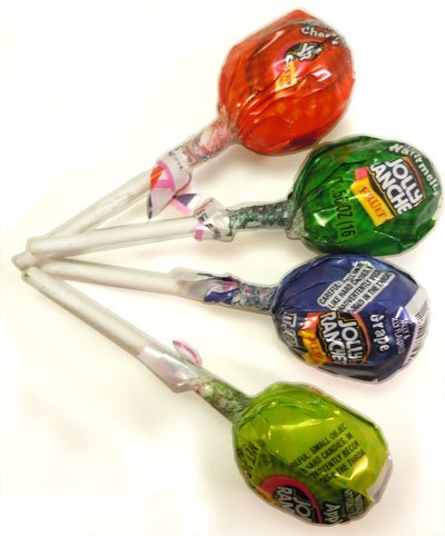 Apple Jolly Rancher Lollipops! 30 Pack logo