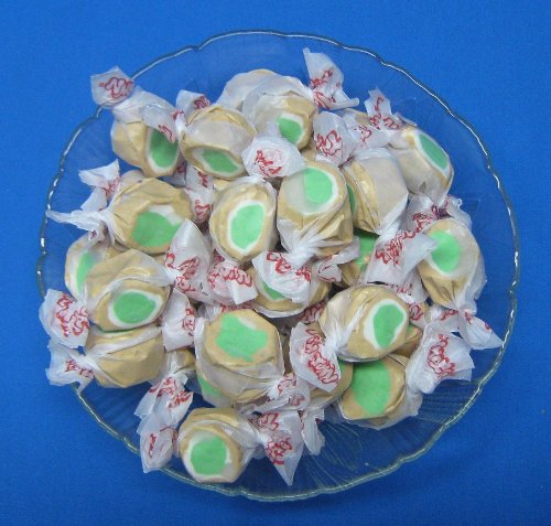 Apple Pie Flavored Taffy Town Salt Water Taffy 2 Pound logo