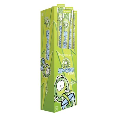 Apple Sour Punch Sip, n, chew Straws, 30 Count logo