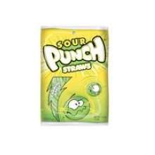 Apple Sour Punch Straw Candy logo