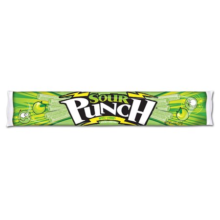 Apple Sour Punch Straws, 24 Count logo