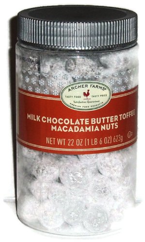 Archer Farms Milk Chocolate Butter Toffee Macadamia Nuts (1 Lb. 6 Oz.) logo