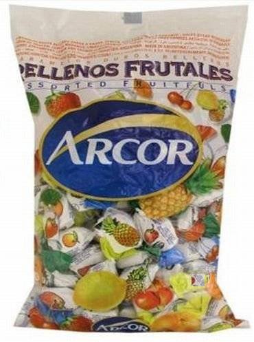 Arcor Assorted Fruit Flavored Kosher Candy With Chewy Centers 2 Packs logo