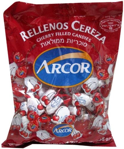 Arcor Cherry Fruit Flavored Kosher Candy With Chewy Centers (Pack of 2) logo