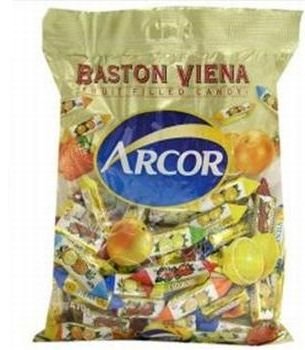 Arcor Vienna Fruit Filled Kosher Candy 2 Packs logo