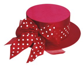 Asb-564 Ruby Red Hat Box, Qty/case-6 logo