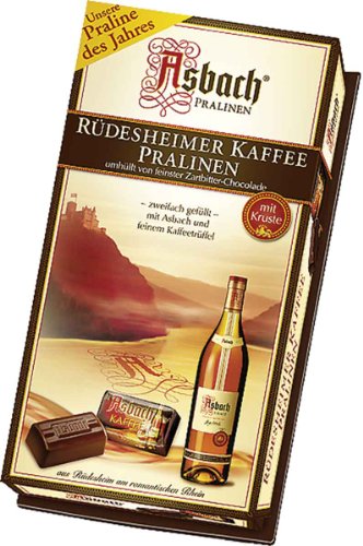 Asbach Brandy and Coffee Filled Chocolate Pralines With Inner Sugar Crust, 4.4 Ounce logo