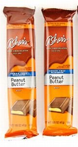 Asher’s Chocolate Sugar Free Peanut Butter Bar 12ct logo