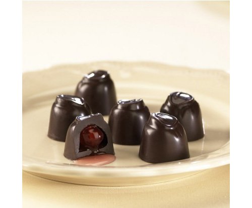 Asher’s Sugar Free Dark Chocolate Cordial Cherry, 1lb logo