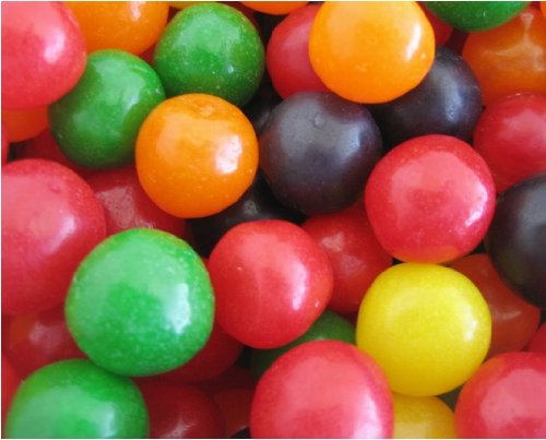 Assorted Chewy Fruit Sour Balls – 5lb Bag logo