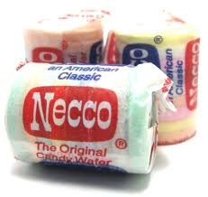 Assorted Flavor Necco Wafers – 12 Oz – Approximately 25 Mini Rolls logo