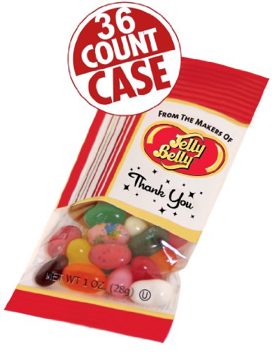 Assorted Flavors Jelly Belly 1 Oz. Bags – 36-count Case logo