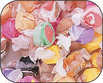 Assorted Gourmet Salt Water Taffy 5 Pound Bag (bulk) logo