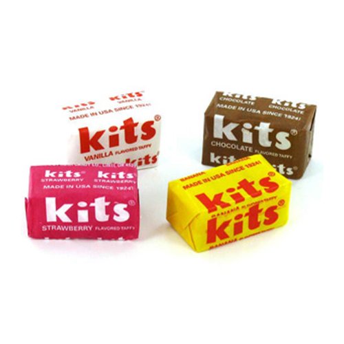 Assorted Kits Taffy Candy 1lb Bag logo