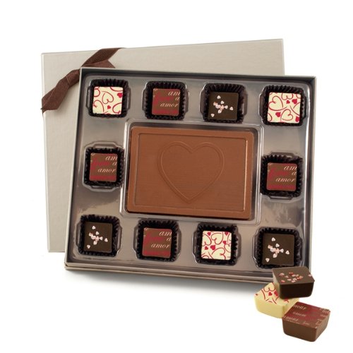 Astor Chocolate Uet10vd-wf Heart Executive Truffle Box – 10 Pieces logo