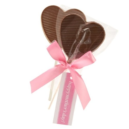 Astor Chocolate Ulollmd12 Mothers Day Creamy Milk Chocolate Heart Lollipop – 12 Pieces logo