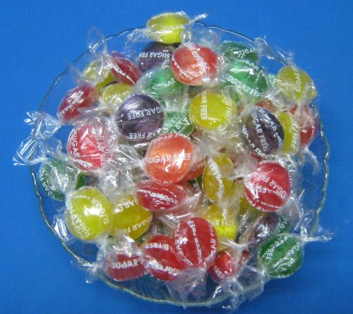 Atkinsons Berry Delight Buttons Sugar Free 1lb Bag logo