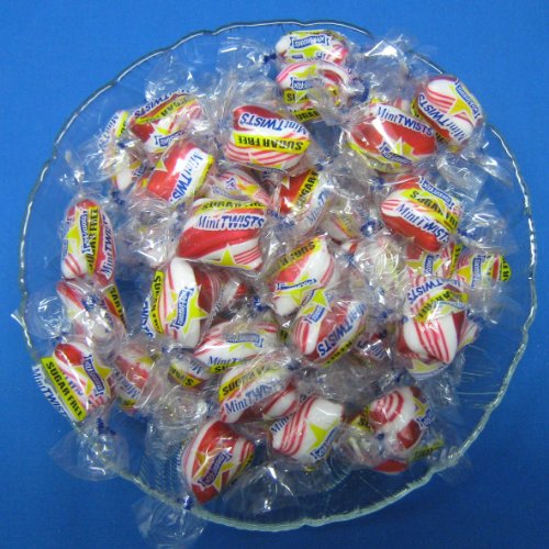 Atkinsons Mint Twist Candy Sugar Free 1lb Bag logo