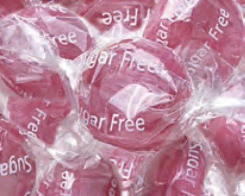 Atkinson’s Purple Sugar Free Grape Hard Candy Buttons 1lb Bag logo