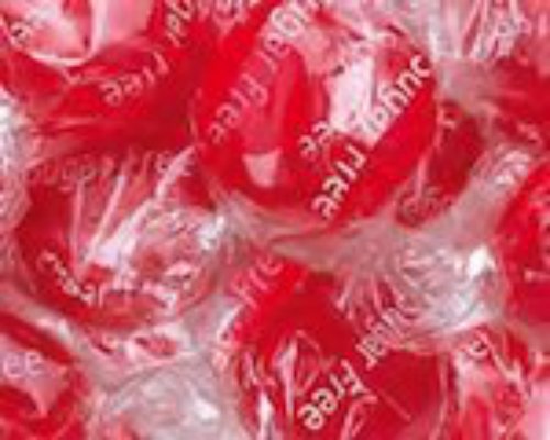 Atkinson’s Red Sugar Free Cherry Hard Candy Buttons 1lb Bag logo