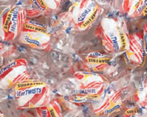 Atkinsons Sugar Free Peppermint Twists Hard Candy 1lb Bag logo