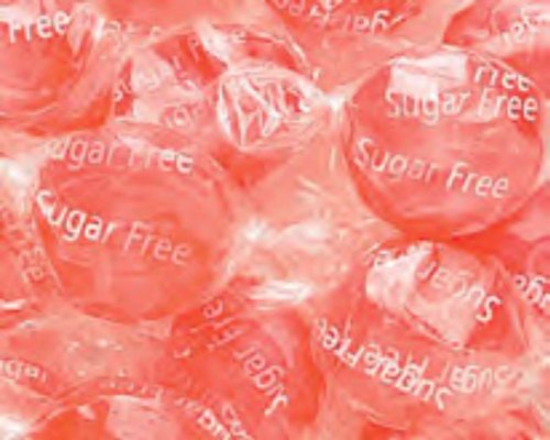 Atkinson’s Sugar Free Tropical Punch Hard Candy Buttons 1lb Bag logo