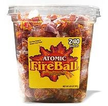 Atomic Fireball 240 Pieces 4.05lb logo