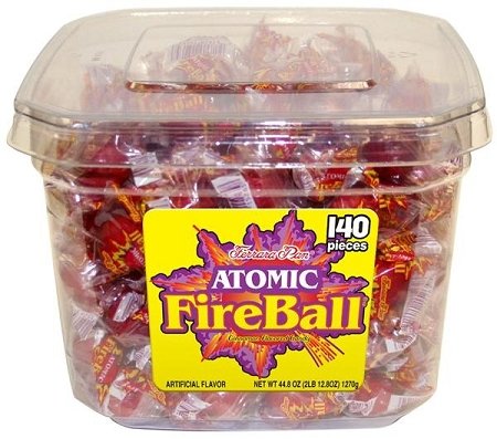 Atomic Fireball Tub (140 Pieces): 1 Count logo