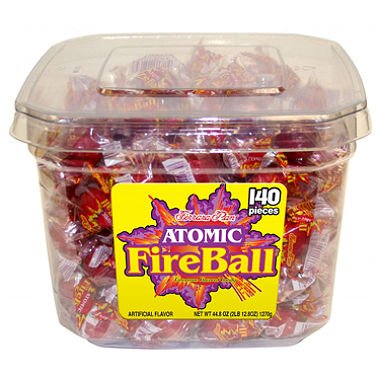 Atomic Fireballs – 2 Lb. Jar – 140 Ct. logo