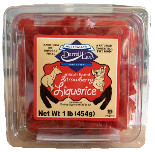 Australia’s Darrell Lea Strawberry Liquorice – 1 Lb logo