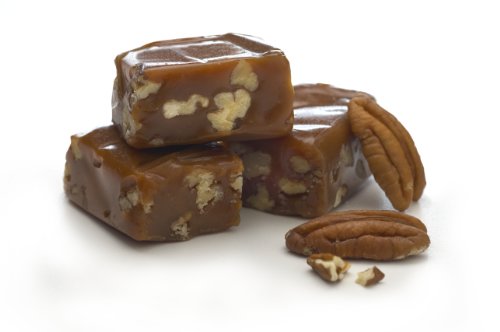 Avenuesweets Pecan Caramels – 8oz. Bag logo