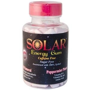 B-fresh Inc., Solar, Xylitol Energy Gum, Peppermint Planet, 100 Pieces logo