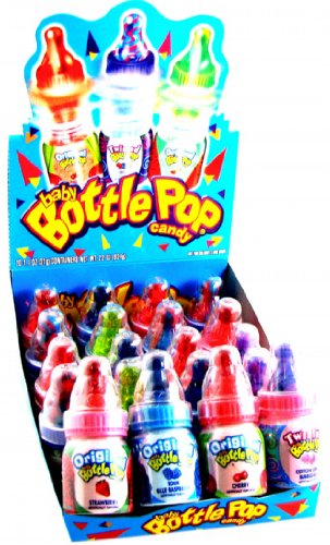 Baby Bottle Pop – Original, Display Box, 18 Count logo