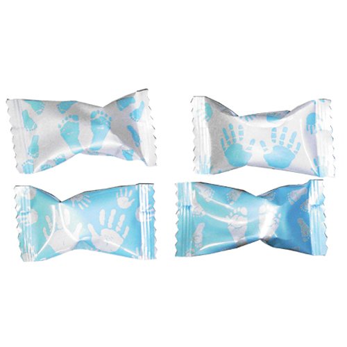 Baby Boy Fingers & Toes Mints – Party Sweets By Hospitality Mints – 7 Oz Bag logo