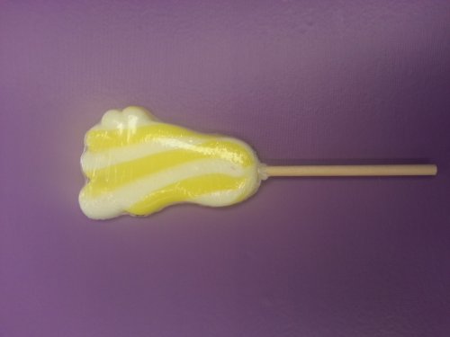 Baby Foot Lollipop Yellow 2 Oz 8 Inches 12 Count logo