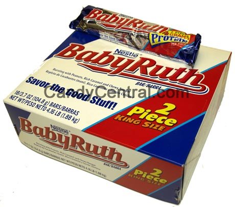 Baby Ruth 2 Piece King Size (18 Ct) logo