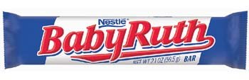 Baby Ruth Chocolate Bar 2.1 Oz logo