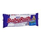 Baby Ruth Fun Size 0.45 Oz Candy Bars, 6 Count logo