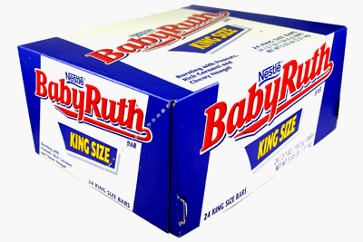 Baby Ruth King Size 18 – 2 Piece Bars logo